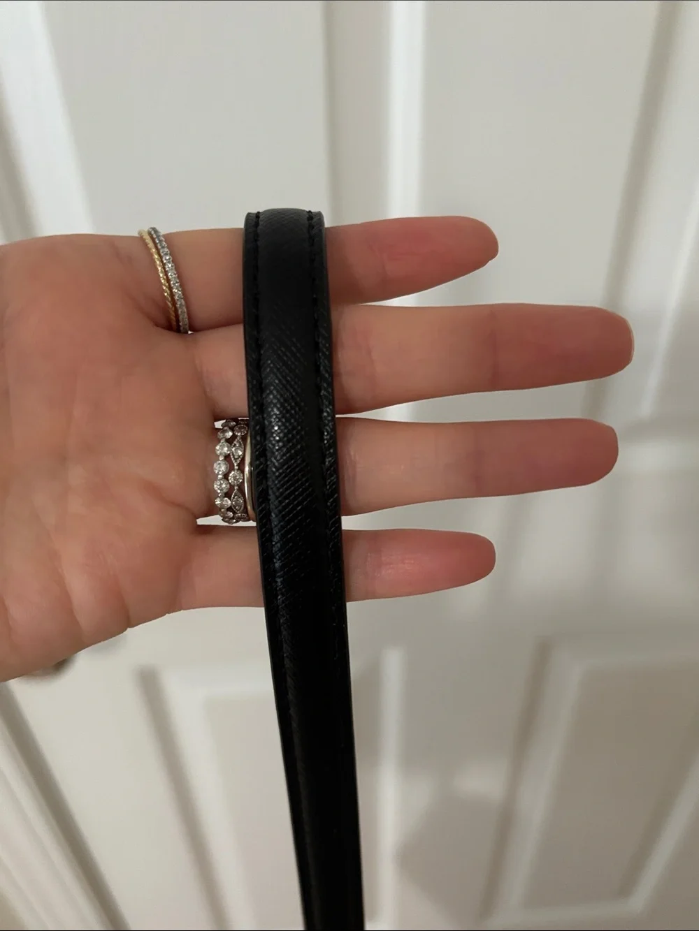 kate spade Two-Tone Dome Crossbody in White, Taupe & Black